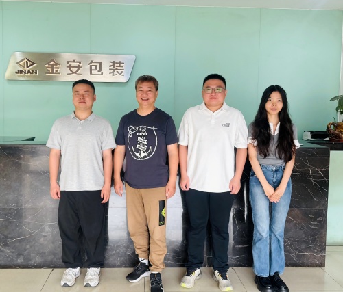 协会秘书处走访东莞市金安包装科技有限公司