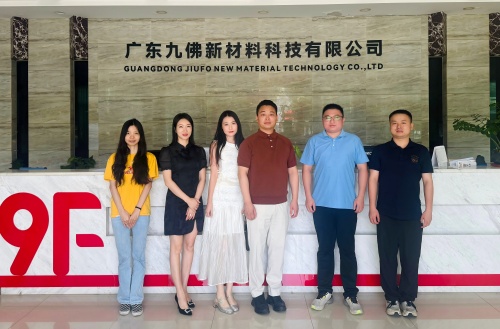 协会秘书处走访广东九佛新材料科技有限公司