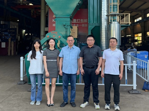 协会秘书处走访东莞嘉铭环保设备有限公司